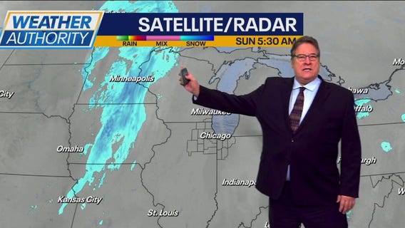 Chicago weather: Temps in the upper 20s, more sun to finish the weekend