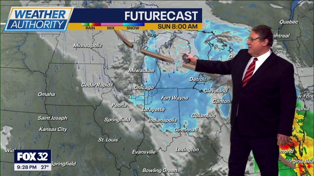 Chicago weather: Breezy conditions continue with light snow chances