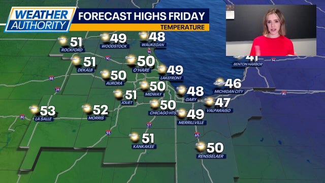 Chicago weather: Clouds today, sunshine and warmer temps Friday