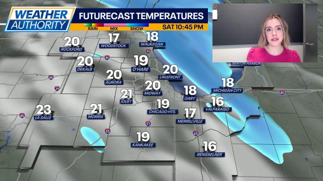 Chicago weather: Cold tonight, but warmup next week