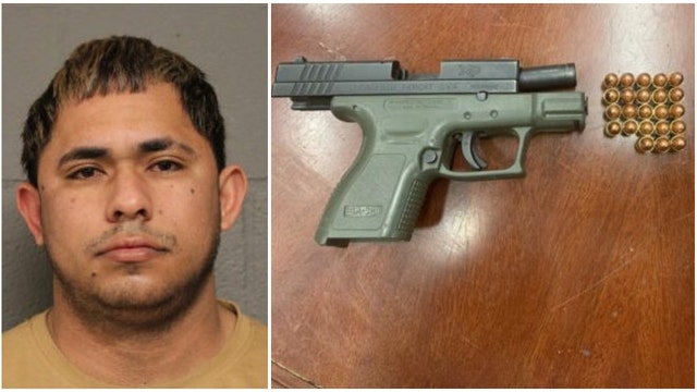 Traffic stop leads to stolen gun arrest in Chicago