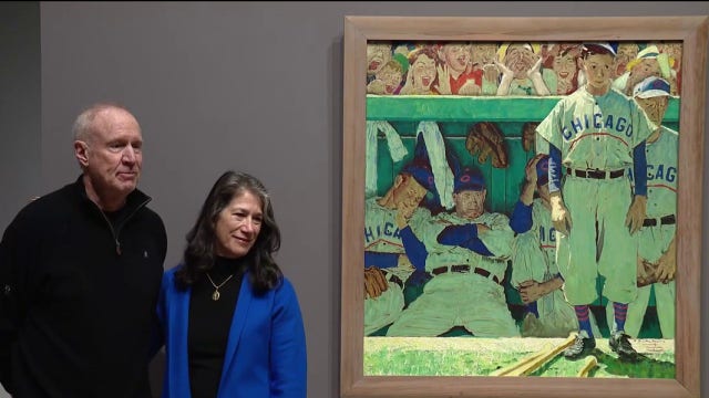 Norman Rockwell’s 'The Dugout' joins Art Institute of Chicago collection