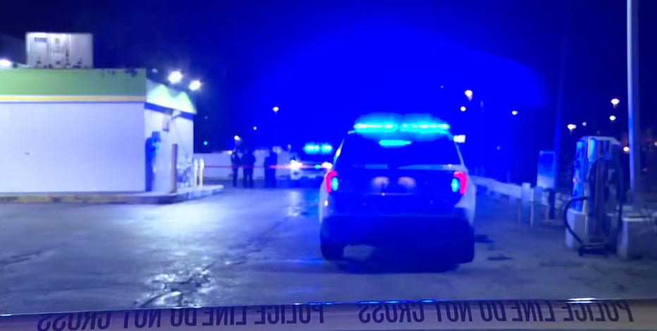 Mass shooting near Chicago gas station leaves 4 wounded