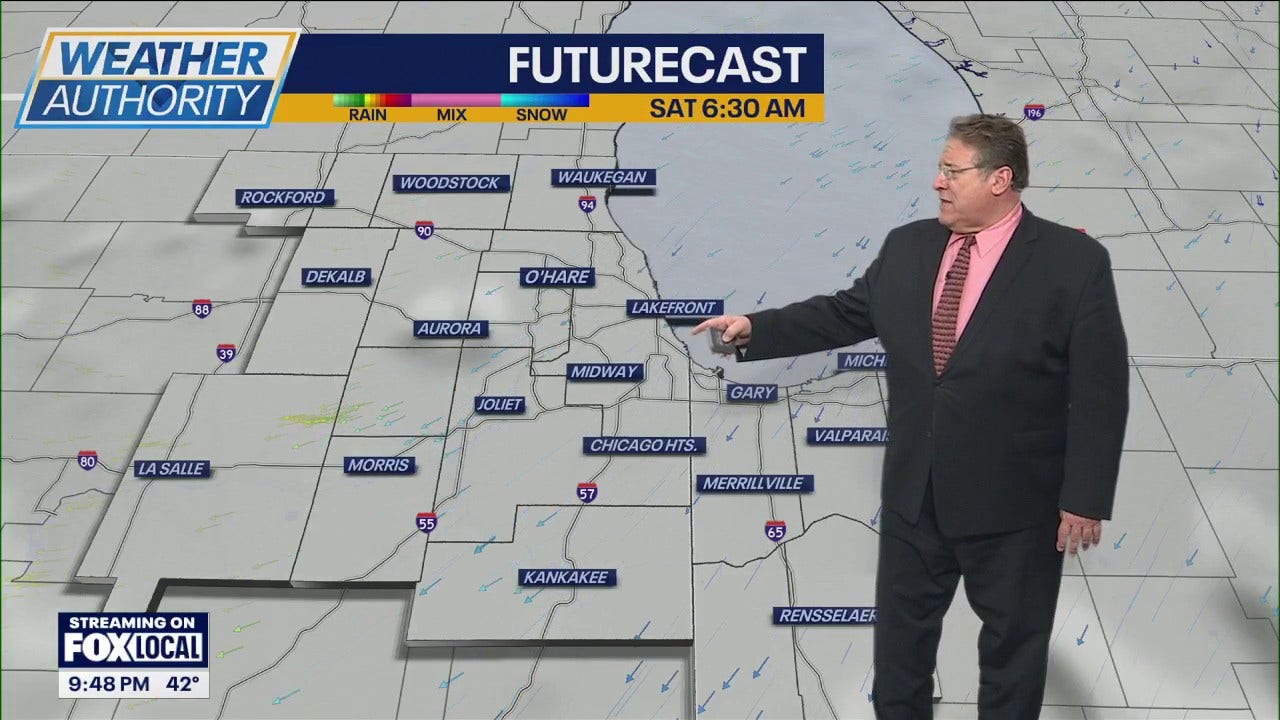 Chicago weather: Springlike temps in the 60s through the weekend