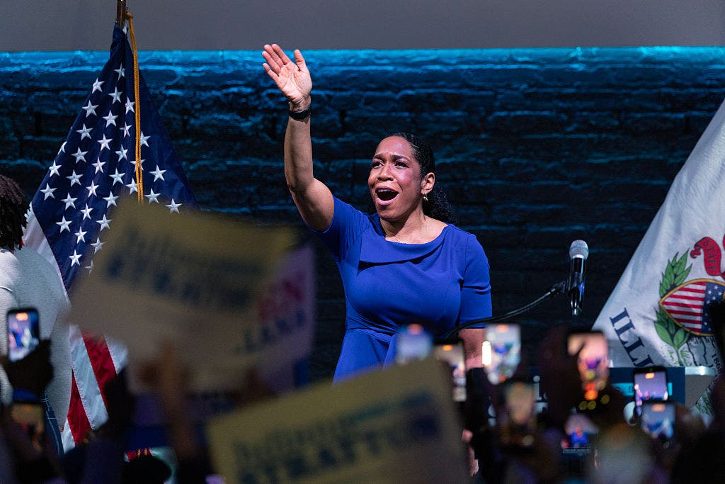 Juliana Stratton wins Democratic primary race for US Senate in Illinois, AP projects