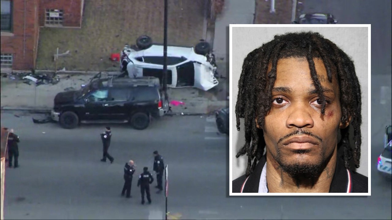 Chicago man charged after shooting at officers, crashing car during police chase