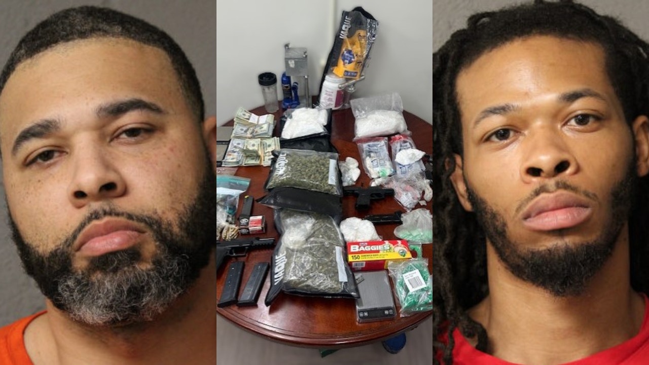 Dolton duo charged after deputies recover large cache of drugs, guns