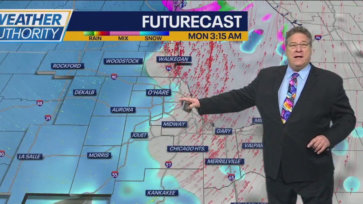 Forecast: Gusty, wet Sunday before heavy storm to north, west
