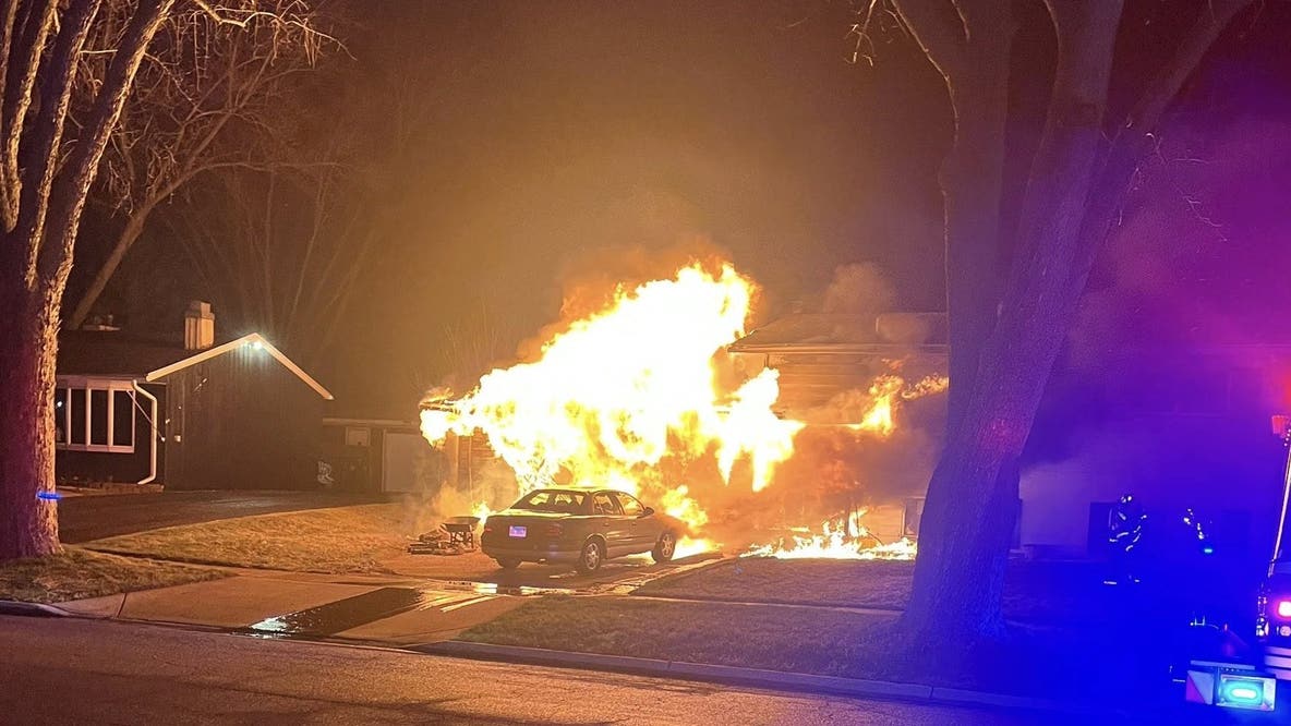 Resident rescued as crews battle house fire in Wauconda