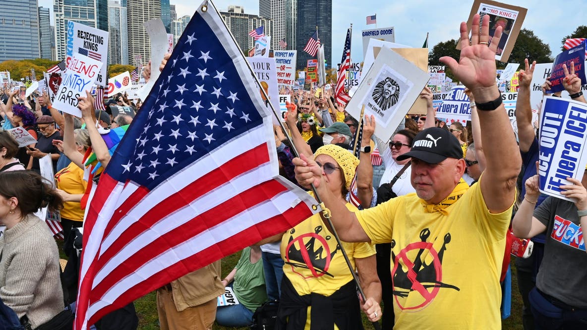 LIVE: No Kings protests return to Chicago area amid Iran war, rising gas prices