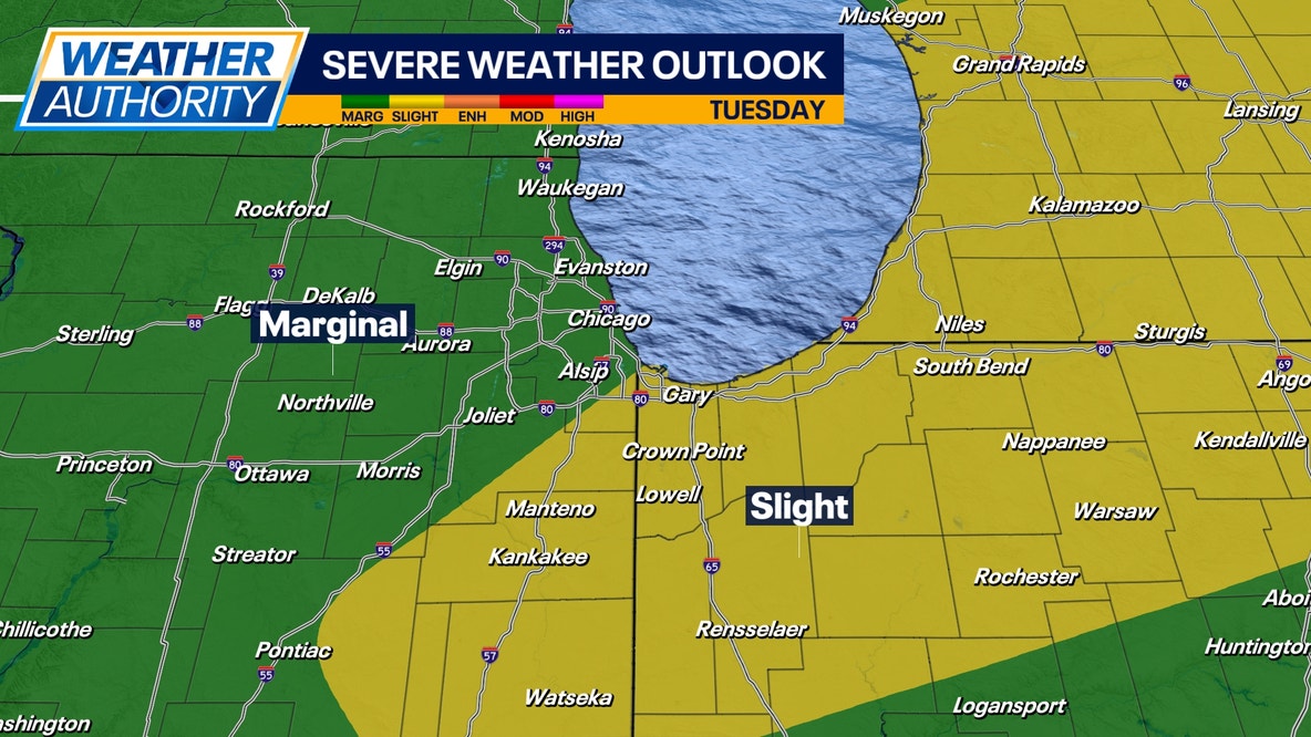 Chicago weather: Several rain chances this week, and possibly a couple rounds of severe storms
