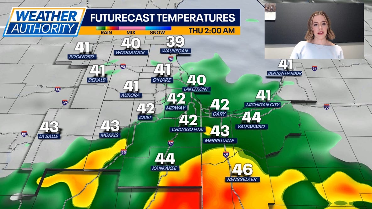 Chicago weather: Chance of rain continues tonight