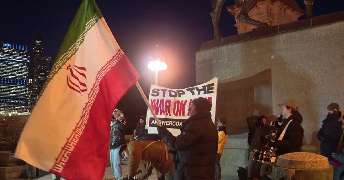 Chicago protesters vow continued demonstrations against war in Iran