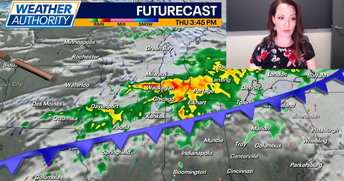 Chicago weather: Strong to severe storms possible Thursday as temps ...