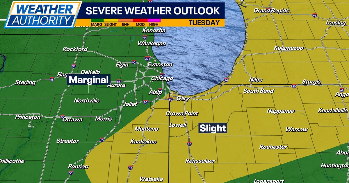 Chicago weather: Several rain chances this week, and possibly a couple rounds of severe storms