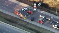 I-355 crash: Three hurt, lanes shut down in Chicago suburb