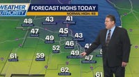 Forecast: Cold front sweeps in with windy conditions