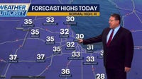 Forecast: Last cold day before warmer, rainy stretch