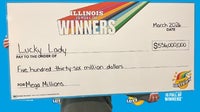 Illinois woman claims $536M Mega Millions jackpot purchased online