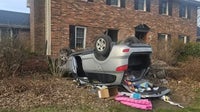SUV crashes into northwest Indiana home, rolls over