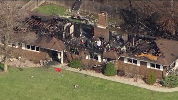3 children, 71-year-old man killed in Chicago-area house fire