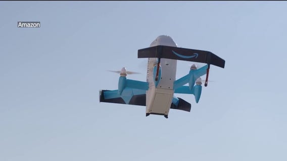 Amazon to launch drone delivery in Chicago's south suburbs