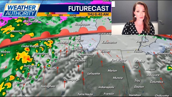 Chicago weather: Rollercoaster temps this week and several more rounds of rain