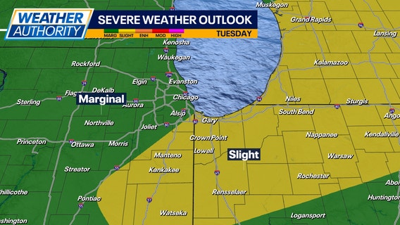 Chicago weather: Several rain chances this week, and possibly a couple rounds of severe storms