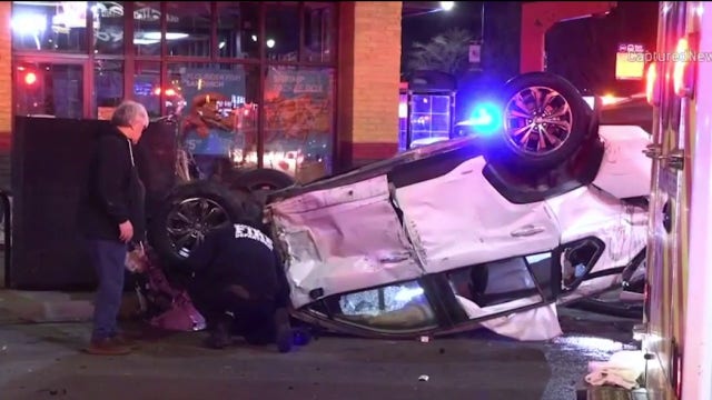 6 injured in 3-car crash on Chicago’s North Side, police say