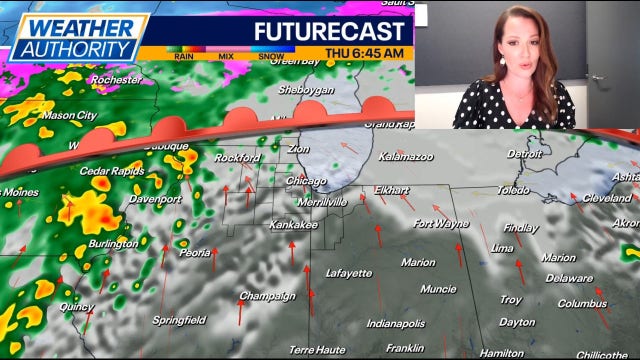 Chicago weather: Rollercoaster temps this week and several more rounds of rain