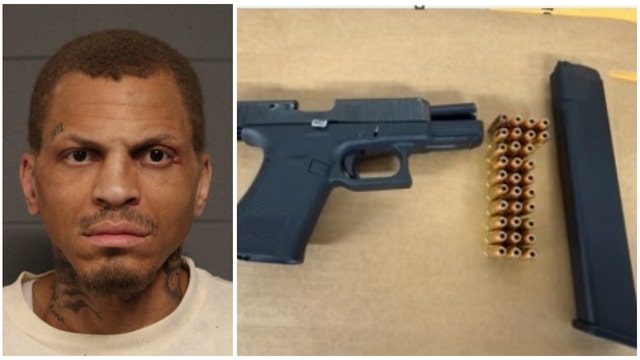 Chicago Heights man charged after loaded gun found during traffic stop