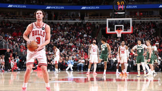 Bulls use 27-0 run to beat Bucks 120-97 and win first game since January