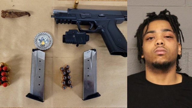 Loaded gun found on suburban Chicago man stopped for rolling blunt on CTA platform, police say