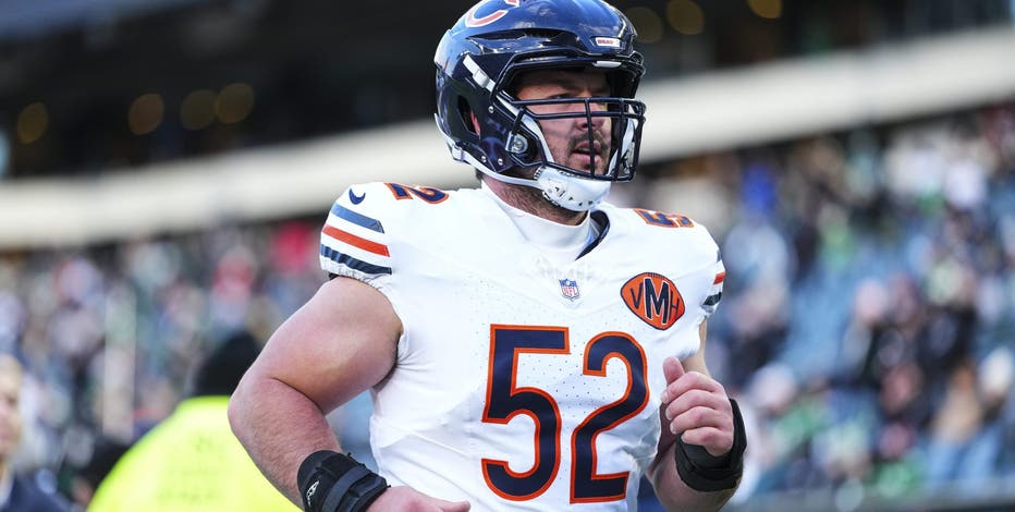 Chicago Bears center Drew Dalman reportedly retires after 5 NFL seasons