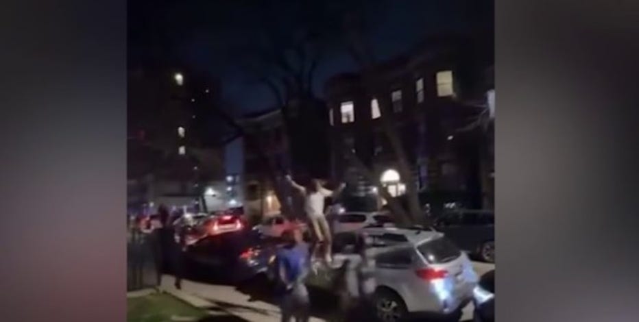 Hyde Park teen takeover leaves dozens of cars damaged