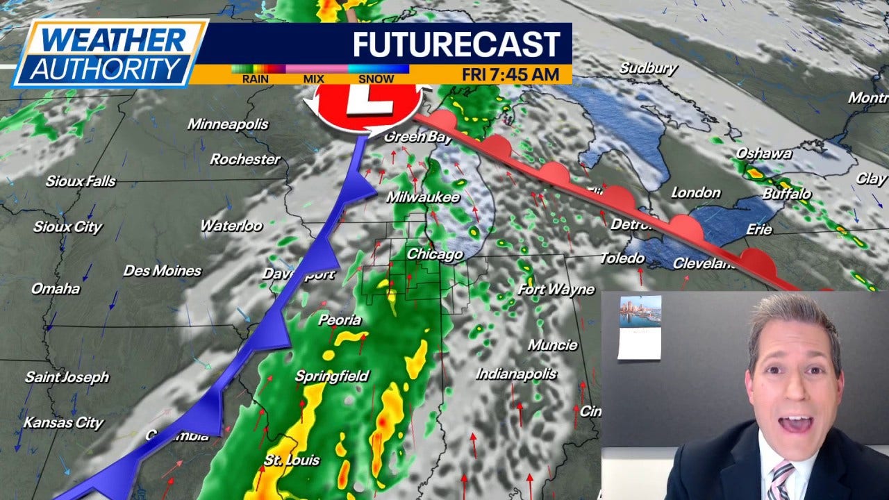 Chicago weather: Showers and storms late tonight, beautiful weekend to follow