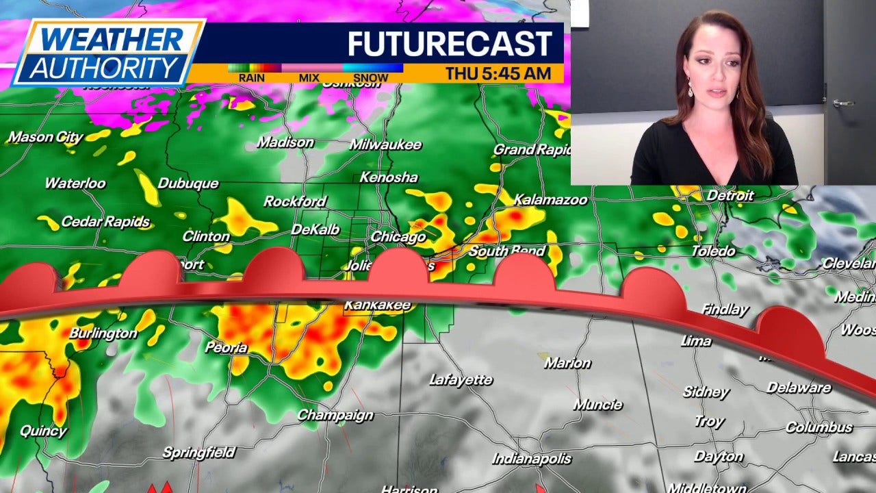 Chicago weather: Severe storms with damaging winds, hail, and tornadoes possible on Thursday