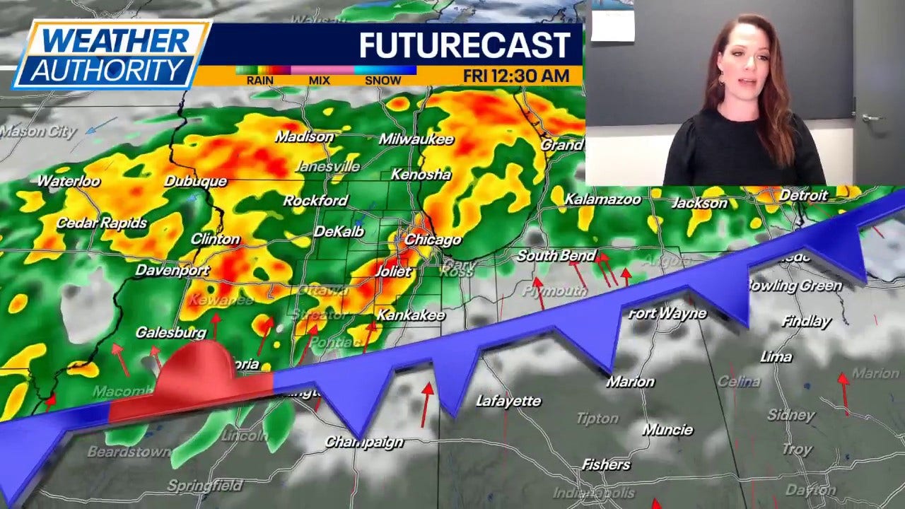 Chicago weather: Showers return tonight but the springlike warmth sticks around