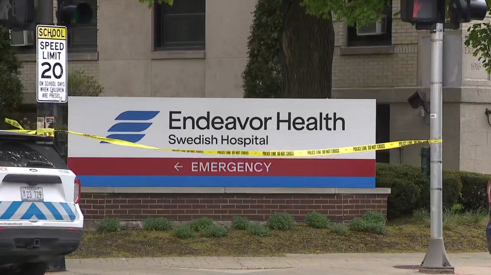 Shooting at Chicago’s Swedish Hospital leaves 2 officers hurt, alder says