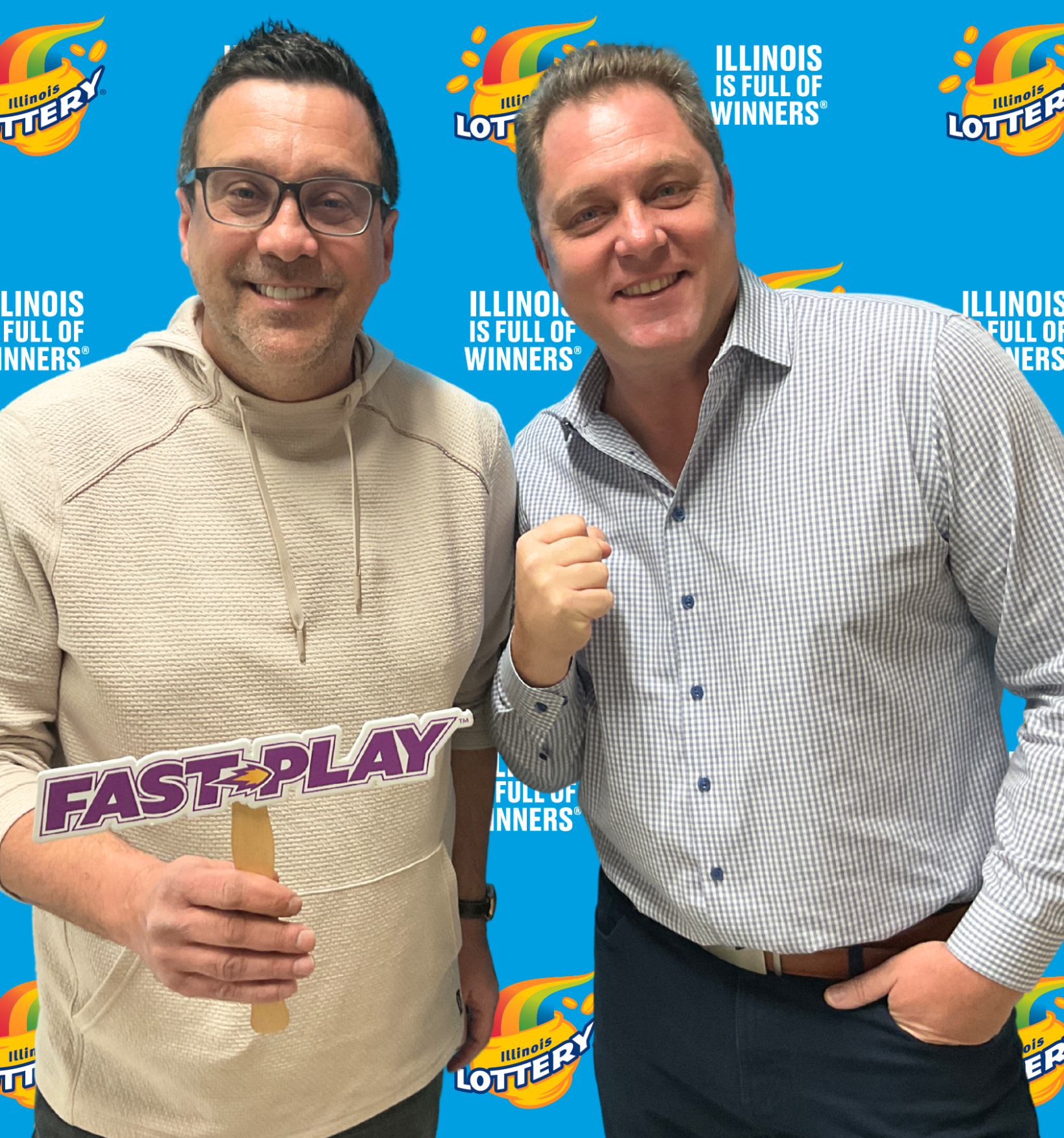 Chicago-area best friends land $500K jackpot with iLottery game