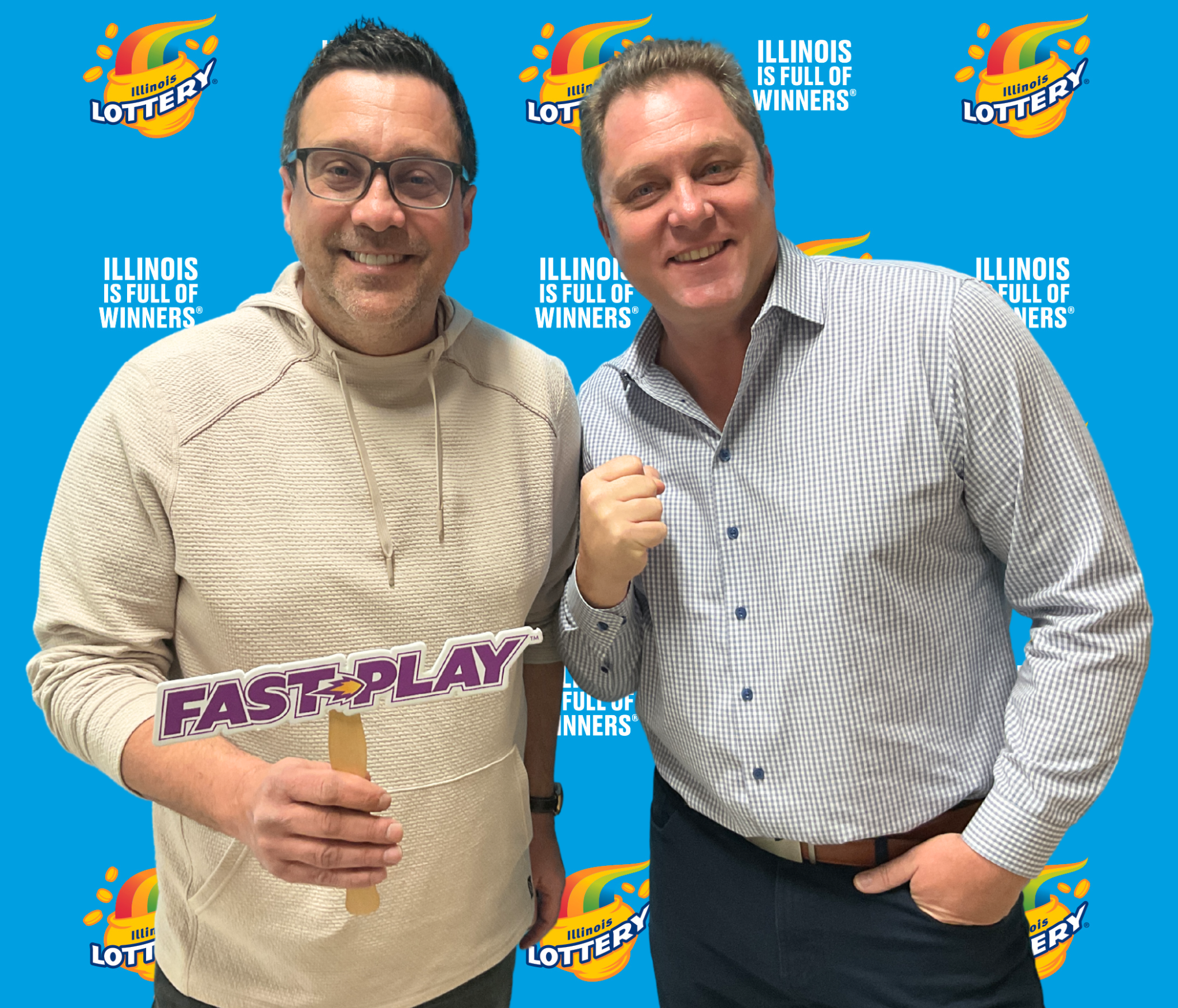 Chicago-area best friends land $500K jackpot with iLottery game