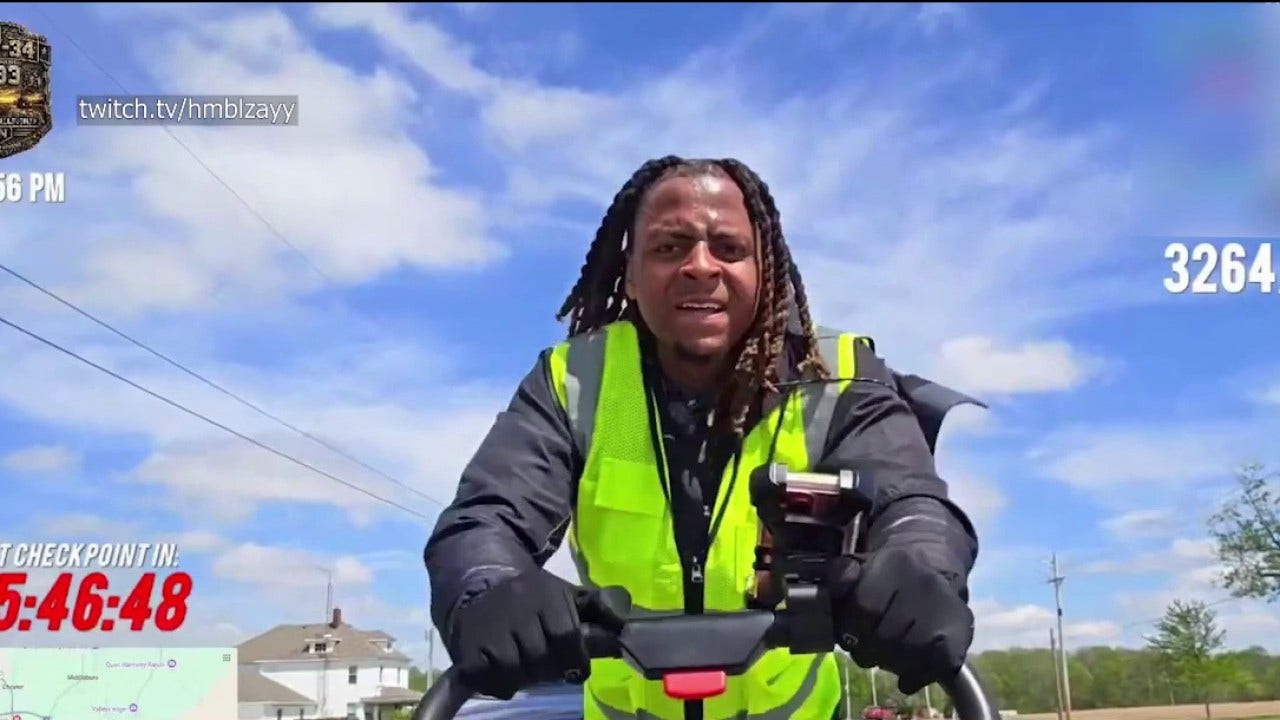 Indiana crash nearly stops man’s coast-to-coast walk for trade school dream