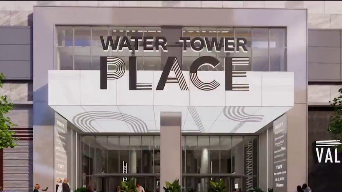 Water Tower Place on the Magnificent Mile is about to get a major renovation.