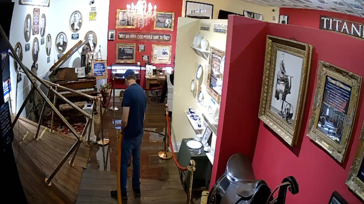 Suburban Chicago museum’s Titanic exhibit takes on water on eerie anniversary