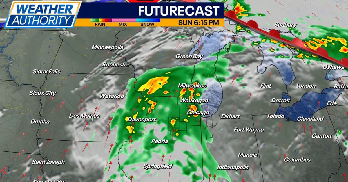 Chicago weather: Several rounds of storms are expected early this week