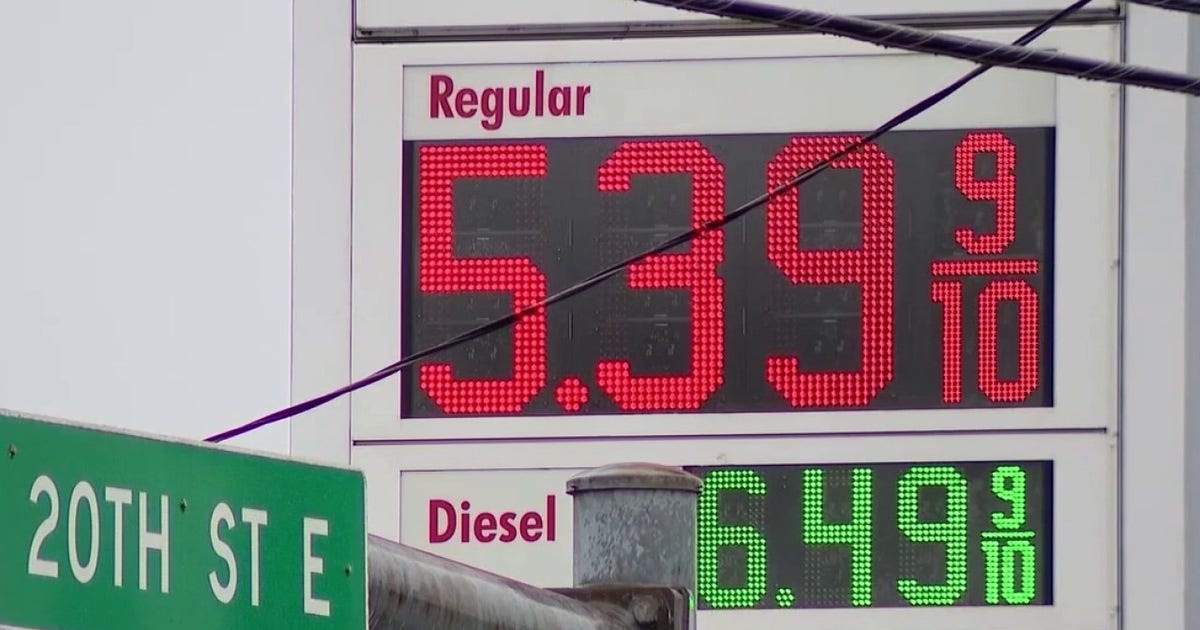 Indiana governor suspends gas tax to ease pain at the pump