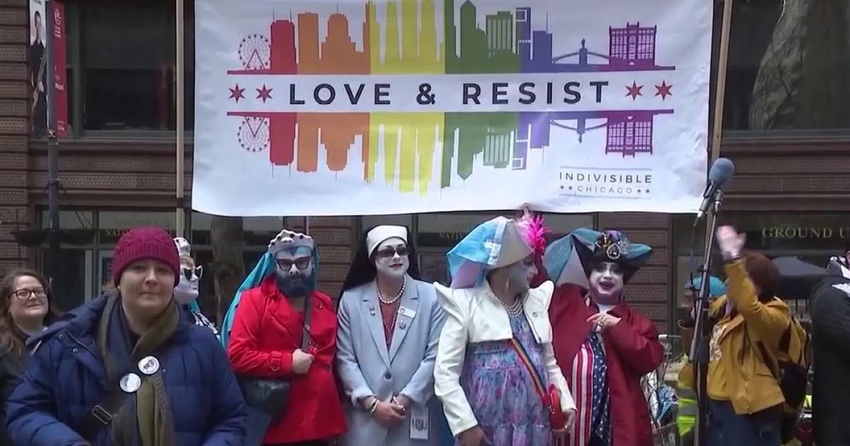 Protesters rally in Chicago for Transgender Day of Visibility