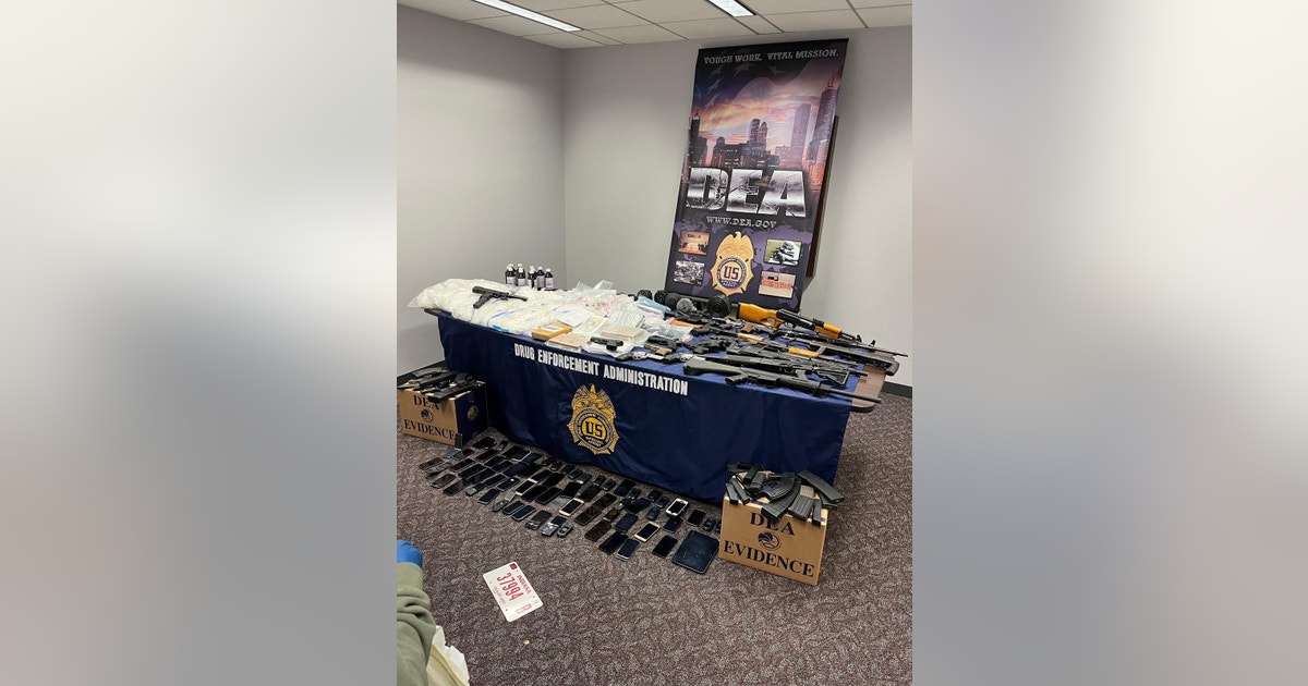 Federal agents seize 22 firearms, massive drug stash inside Chicago man ...