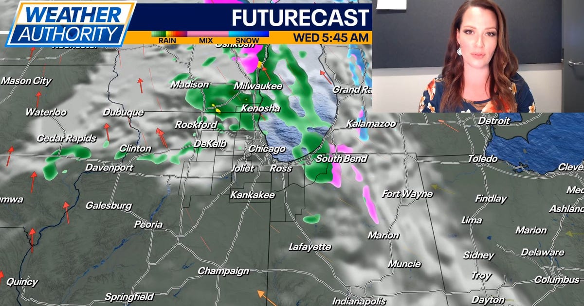 Chicago weather: Chance of late showers, the sunny, windy Wednesday