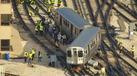 114 passengers evacuated from CTA train derailment; Red, Yellow, Purple lines suspended